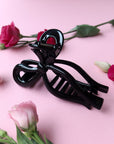 Bow Lovers Claw Clip - Zwart