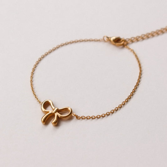 Bow Bracelet - Gold - Noefie