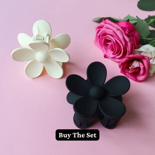 Bundle Offer B&W Blossom Bloom Clip - Noefie