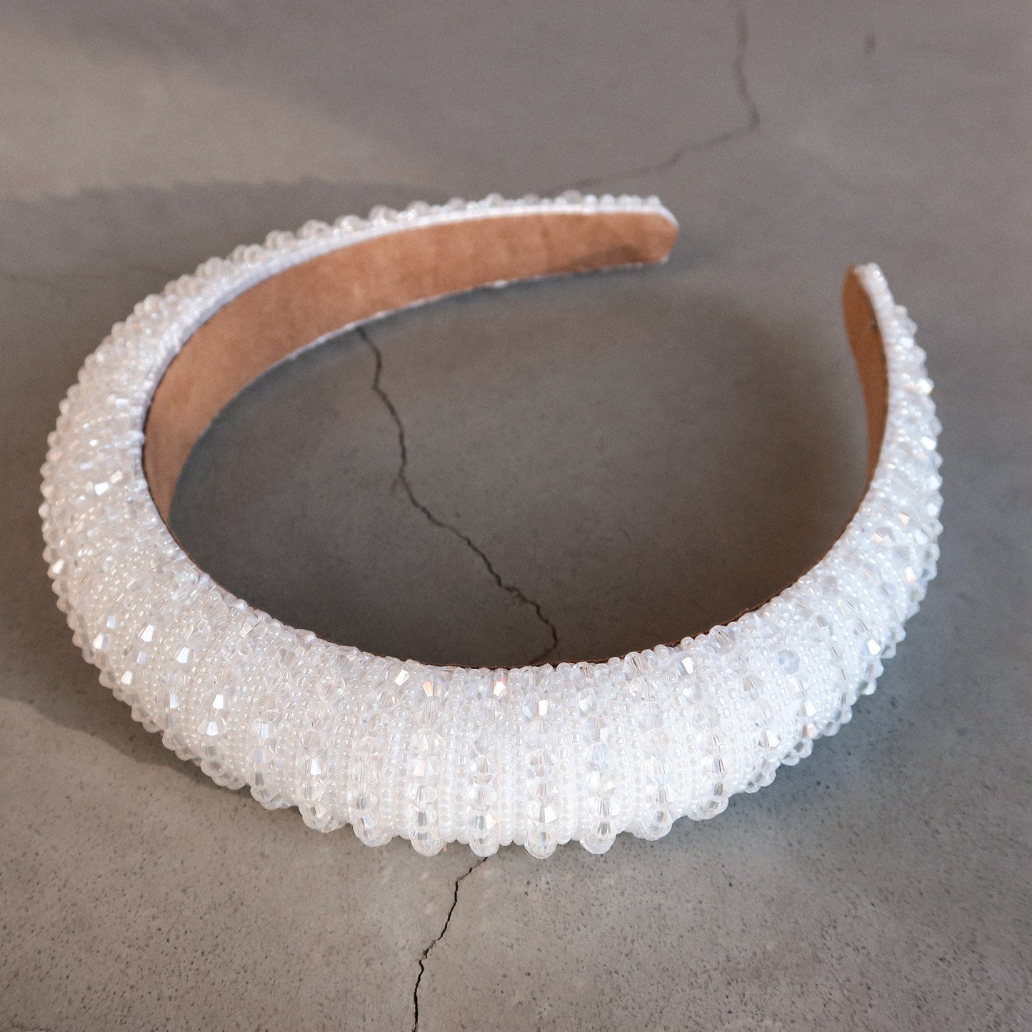 Glitter Headband White - Noefie