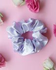 Silk Scrunchie - Lila