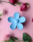 Blossom Bloom Hair Clip - Blauw