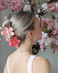 Blossom Bloom Hair Clip - Old Pink - Noefie