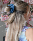 Denim Scrunchie - Blauw - Noefie