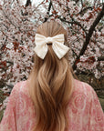 Hair Bow White Small - Noefie