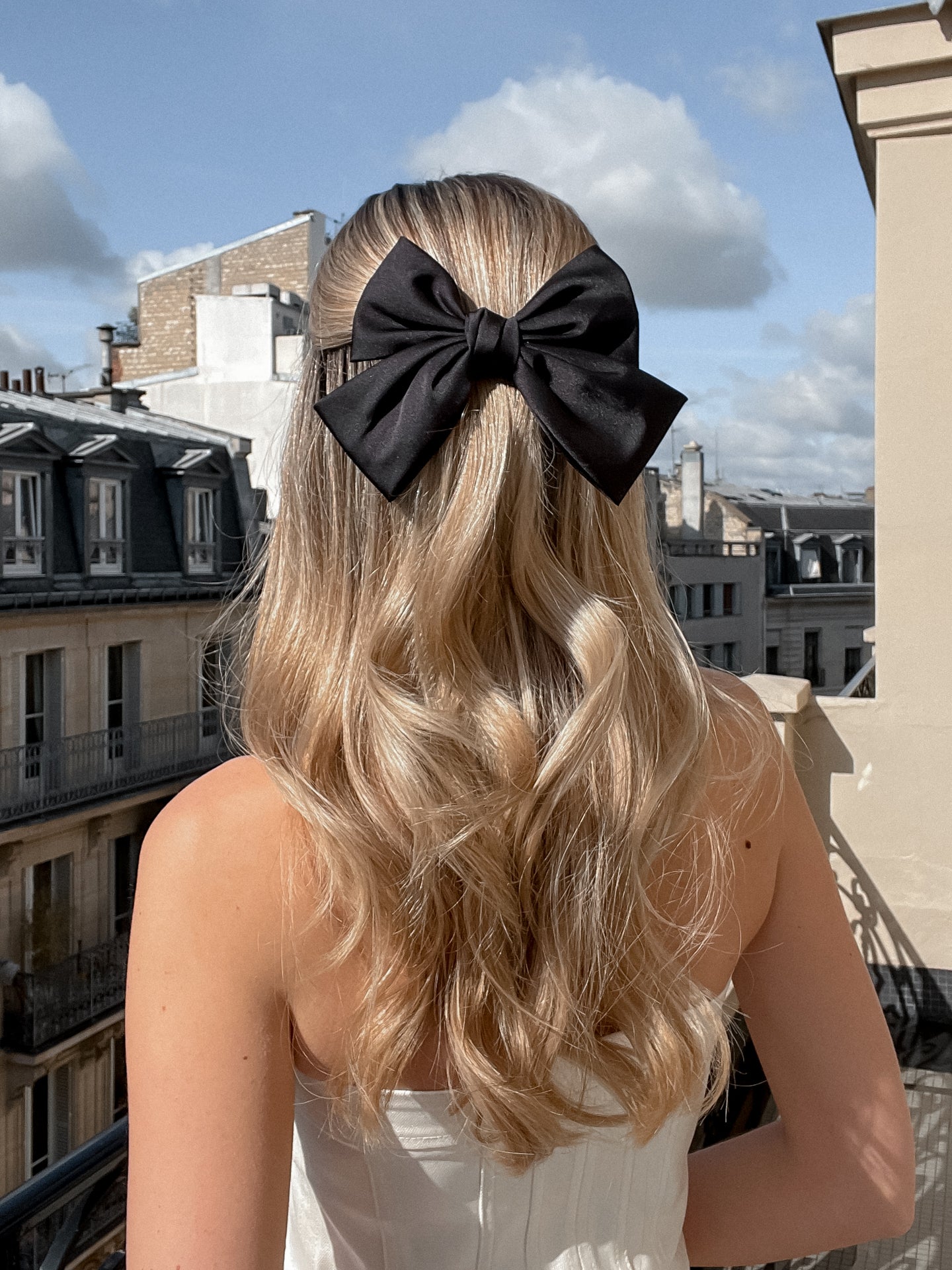 Hair Bow - Zwart S - Noefie