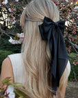 Hair Bow - Zwart XL - Noefie