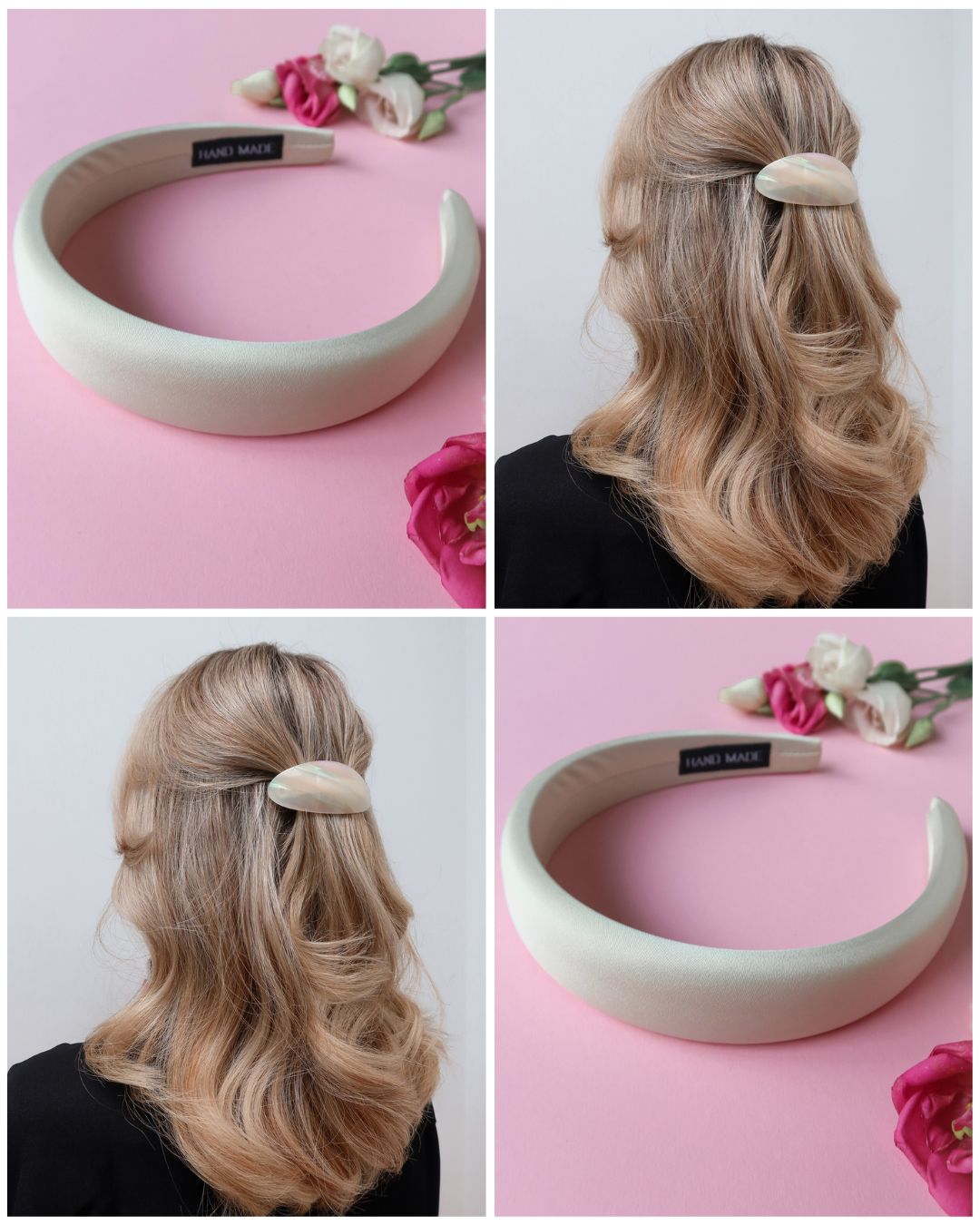 Holiday Bundle Pearl - Haarband + Clip - Noefie