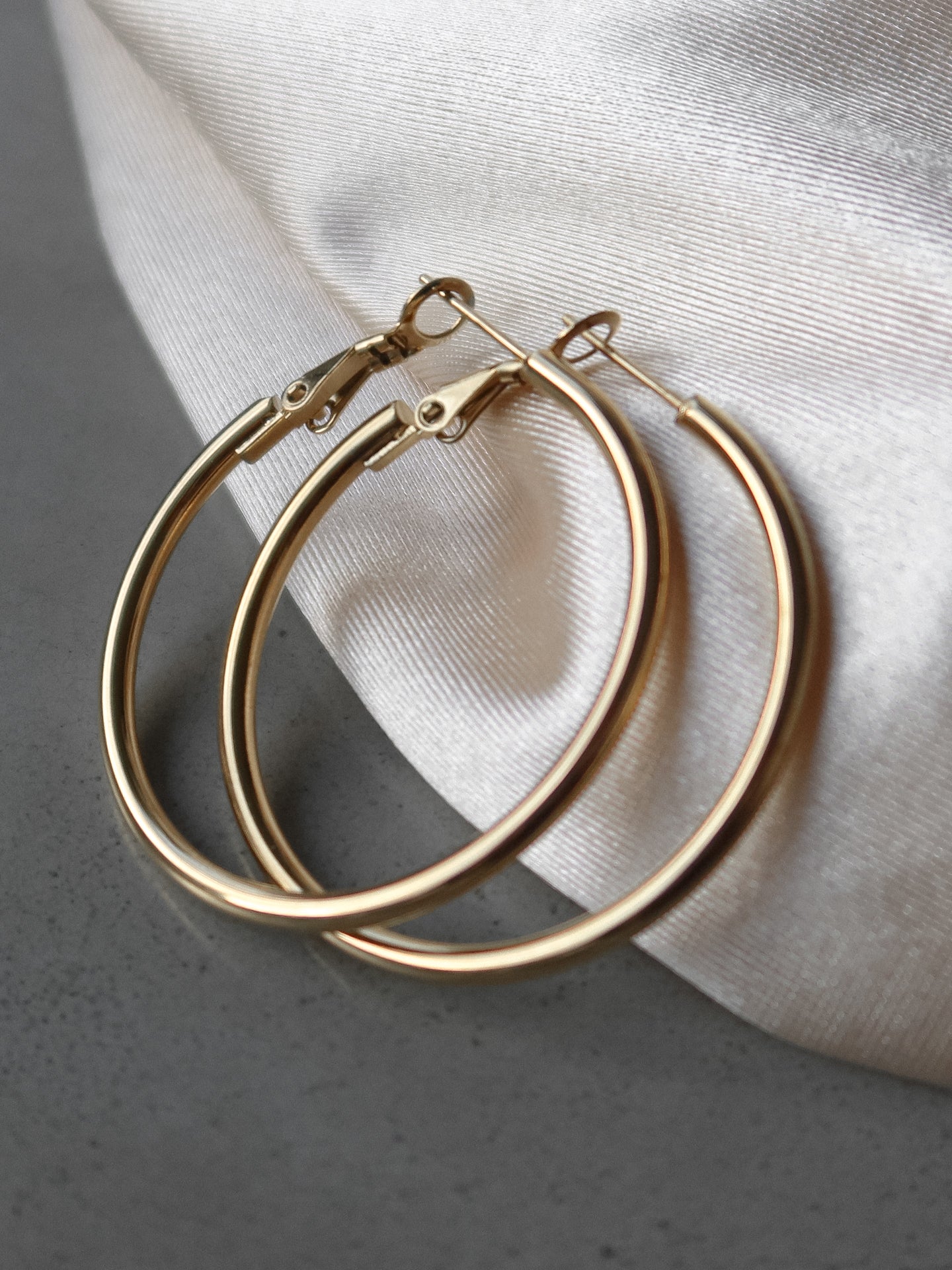 Hoop Earrings - Goud - Noefie