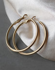 Hoop Earrings - Goud - Noefie