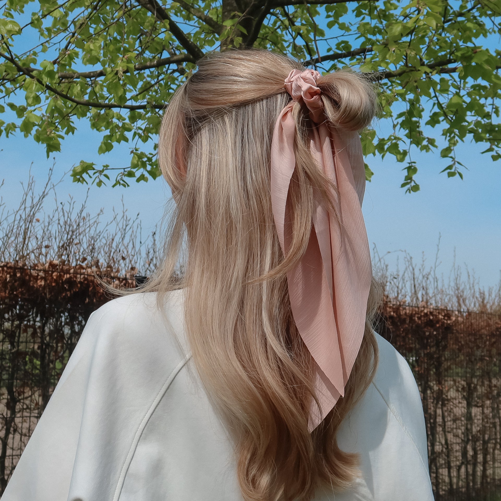 Lint Scrunchie Old Pink - Noefie