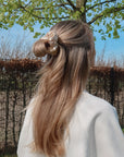 Silk Scrunchie Beige - Noefie