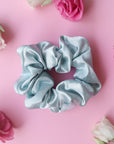 Silk Scrunchie - Blauw - Noefie