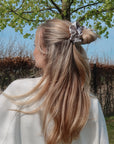 Silk Scrunchie Grey - Noefie