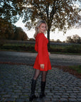 The Iconic Noefture Long Sleeve Mini Dress (PRE - ORDER) - Noefie