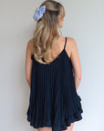 Two - Piece Ruffle Set - Donker Blauw - Noefie