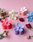 Blossom Bloom Hair Clip - Baby Blue - Noefie