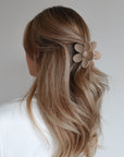 Blossom Bloom Hair Clip - Beige - Noefie