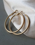 Hoop Earrings Gold - Noefie